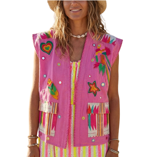 Pink vest - Qnuz