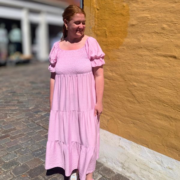 Ink kjole - Pink - Moondust