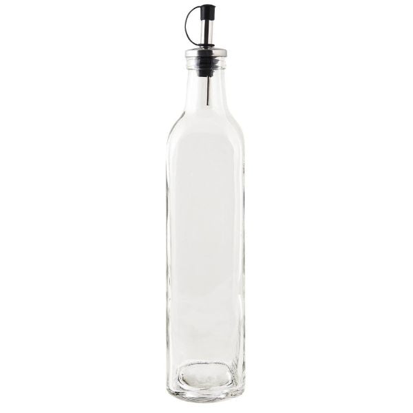 Olie/ eddike flaske 450ml - Firkantet 0649-00 - Ib Laursen