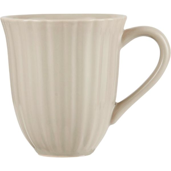 Krus m. riller - Latte - 2088-01 - Ib Laursen