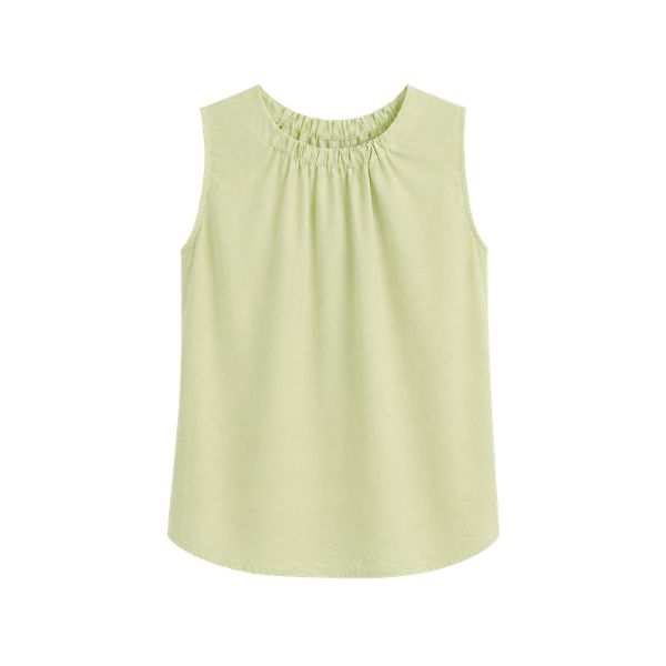 Belis bluse - Pistacie - 6'am