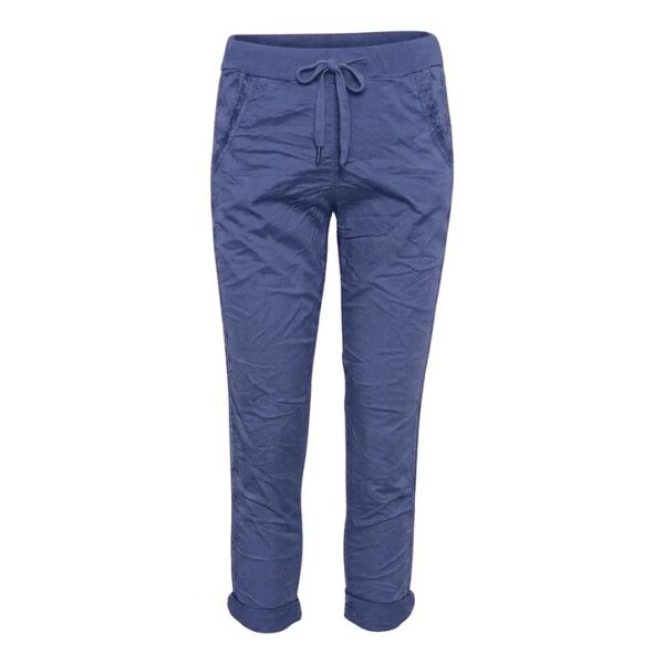 Relax bukser - Royal blue - Amaze Cph.