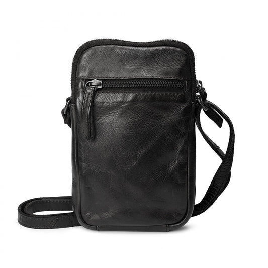 Mobiltaske flet - Sort 110-1 - Pia Ries