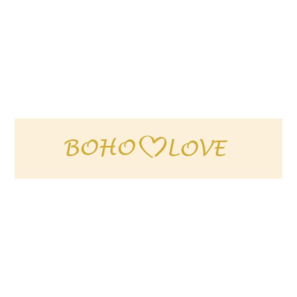 Boho love logo