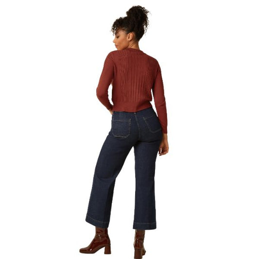 Paige pocket denim - Rock Blue - King Louie