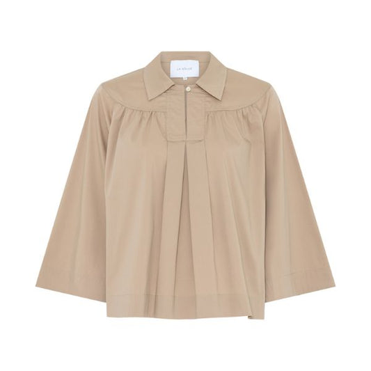 Vilma shirt - Dark Sand - La Róuge