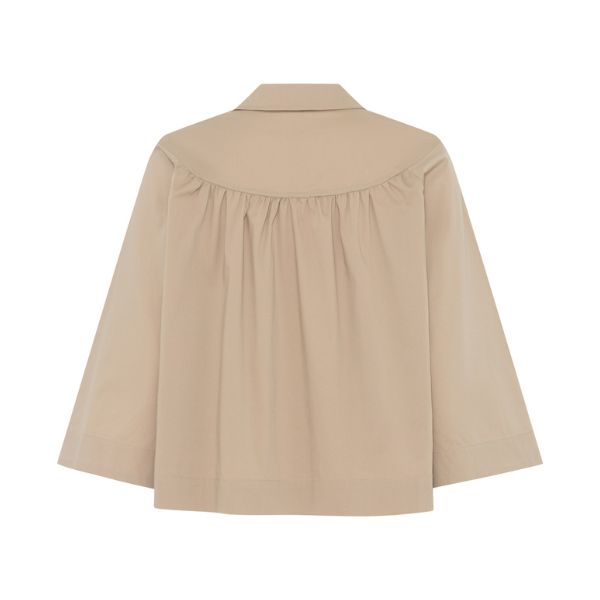 Vilma shirt - Dark Sand - La Róuge