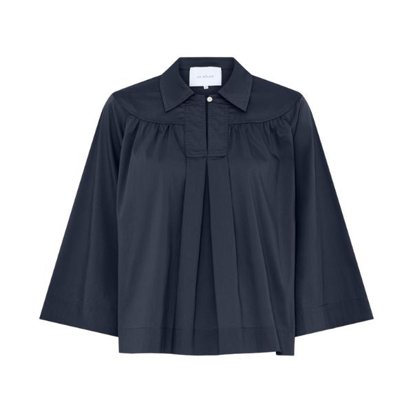 Vilma shirt - Navy - La Róuge