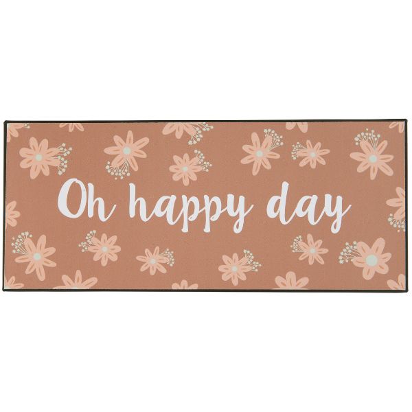 Metalskilt - Oh happy day - Ib Laursen