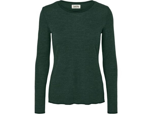 Shirt wool melange - Green - Jalfe
