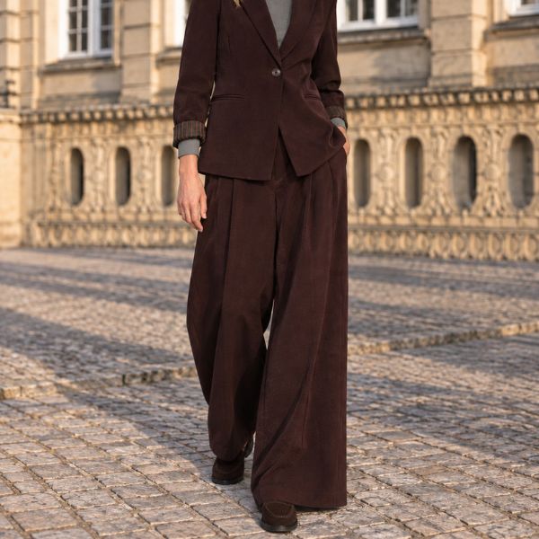 Mette Pants - Bordeaux - La Róuge