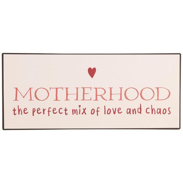 Metalskilt - Motherhood - Ib Laursen