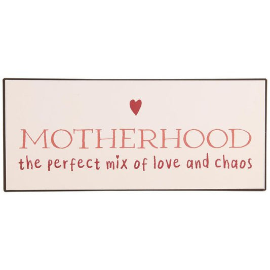 Metalskilt - Motherhood - Ib Laursen