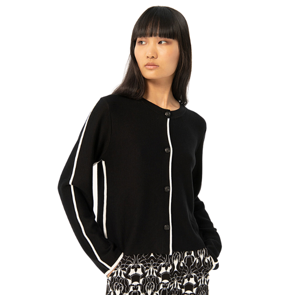 Cardigan - Sort - Surkana