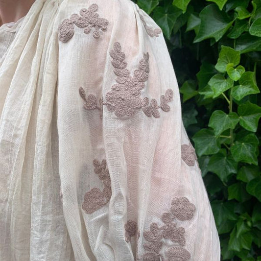 Angie skjorte - Beige - Lecoco