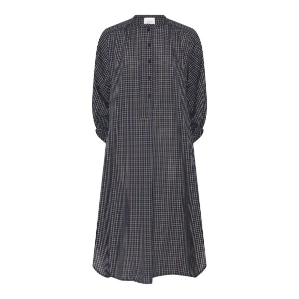 Louise shirtdress - Navy - La Róuge