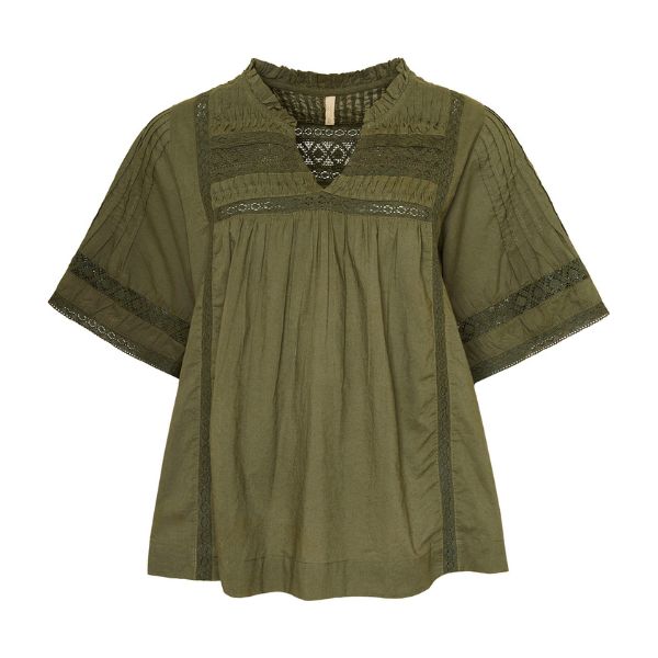 Liv bluse - Army - Ofelia