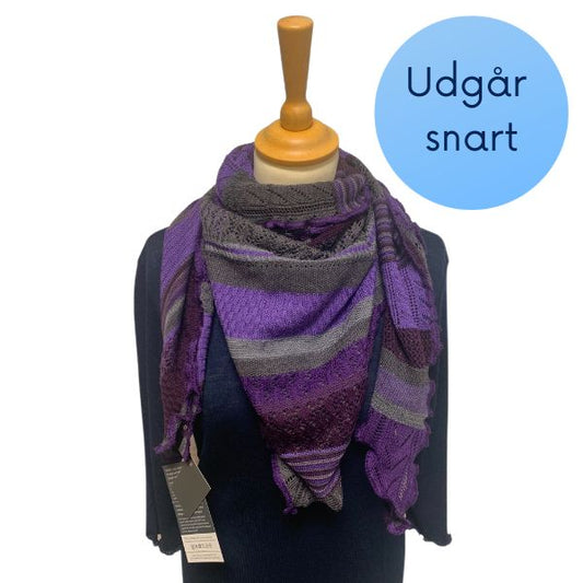 Kyra tørklæde/sjal - Violet - Invero