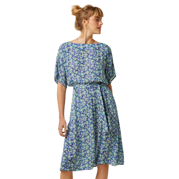 Marika dress - Beacon blue - King Louie