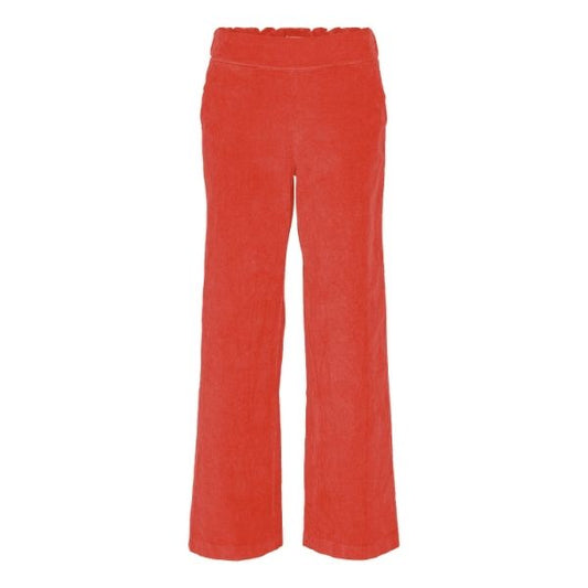 Victoria fløjlsbukser - Poppy red - Amaze Cph.