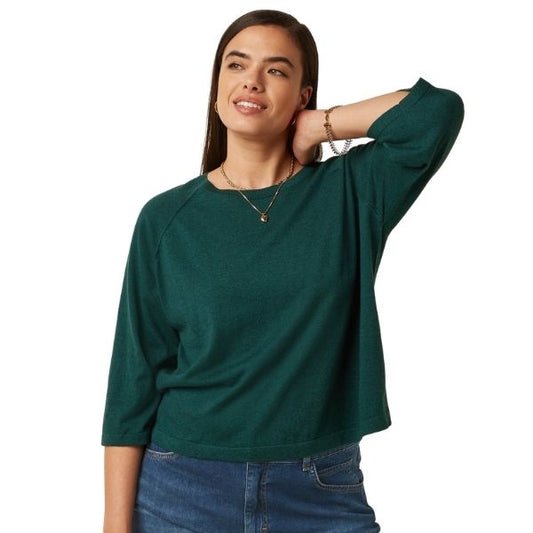 Anya top - Pine green - King Louie