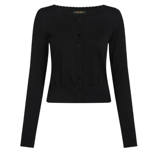 Ute cardigan - Black - King Louie