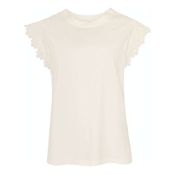 Fleur top - Råhvid - Ofelia