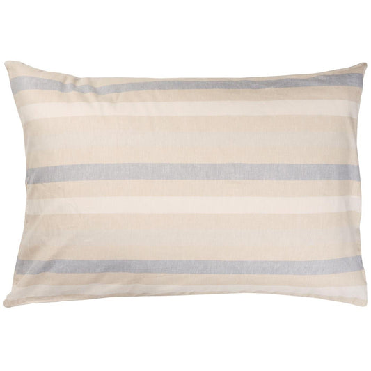 Pudebetræk 50*70cm - Natur 6246-00 - Ib Laursen Pude 50*70cm - Natur/lyseblå 6246-00 - Ib Laursen