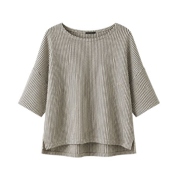 Masia bluse - Black stripe - 6'am