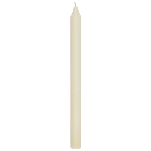 Kronelys H29cm " Dinner candle" - Elfenben - Ib Laursen
