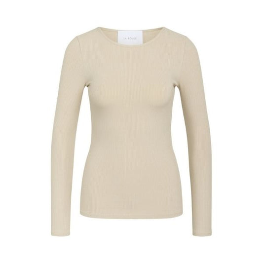 Lisa basic t-shirt - Sand - La Róuge