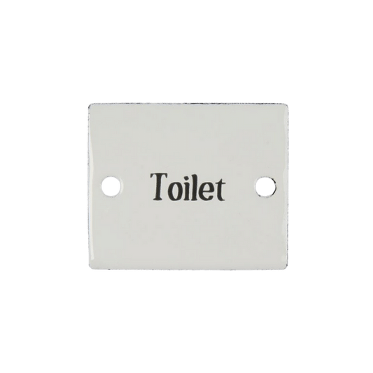Toilet skilt - Emalje 0425-24 - Ib Laursen