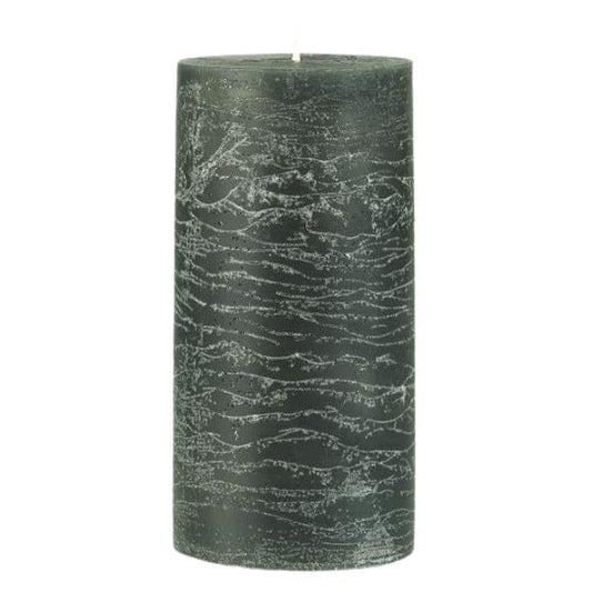 Rustiklys H14cm - Mørkegrøn 4177-55 - Ib Laursen