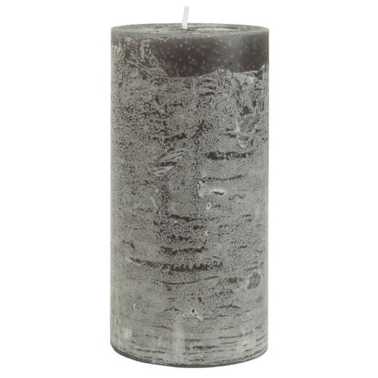Rustiklys H14cm - Grå 4177-16 - Ib Laursen