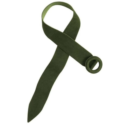 Suede belt - Tea green - Str. 95 - King Louie