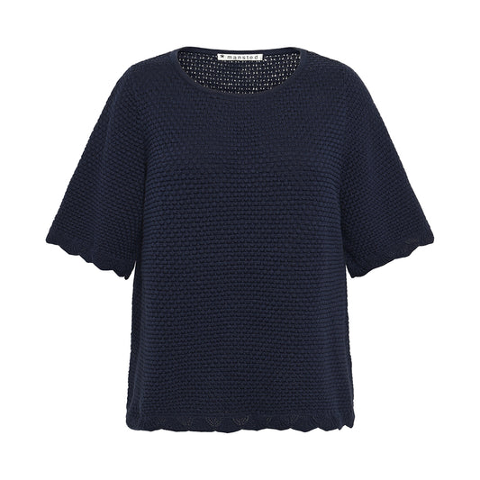 Wendy bluse - Navy - Mansted