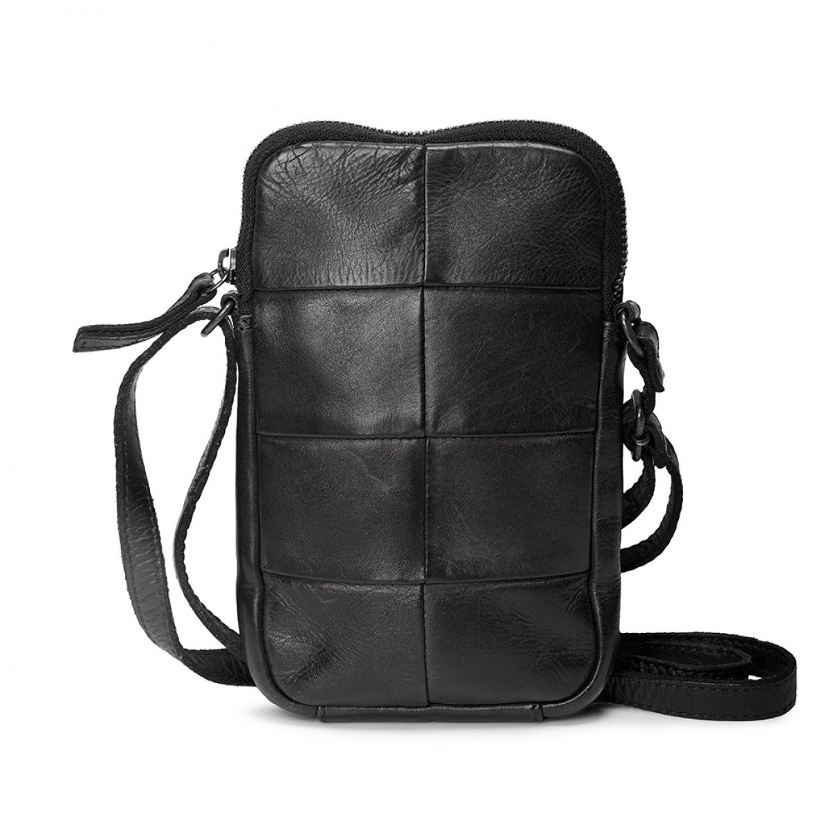 Mobiltaske flet - Sort 110-1 - Pia Ries