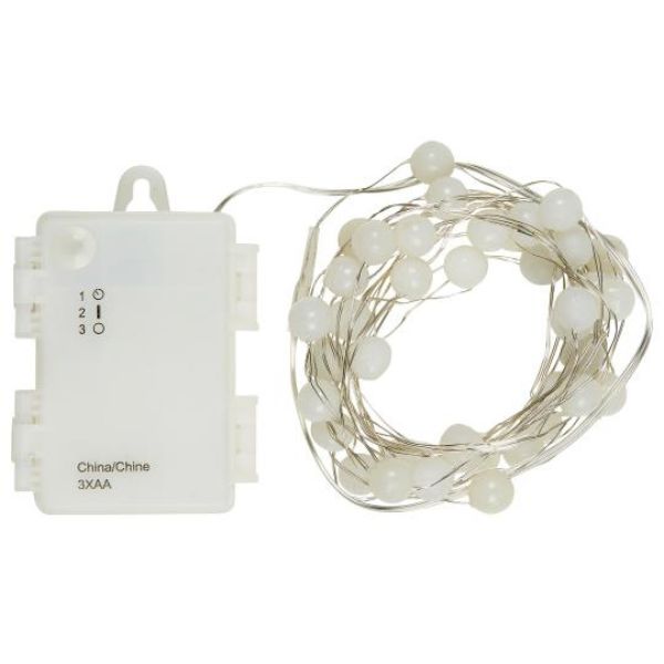Lyskæde 420cm - m/ 40 LED lys 8750-00 - Stillenat